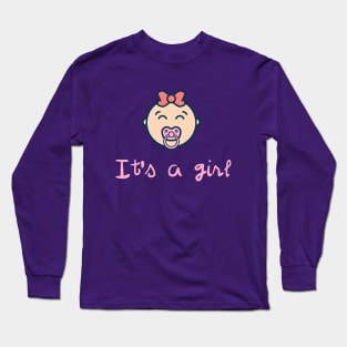 It's a baby girl! Long Sleeve T-Shirt